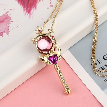 Sailor Moon Necklace - Cutie Moon Rod 