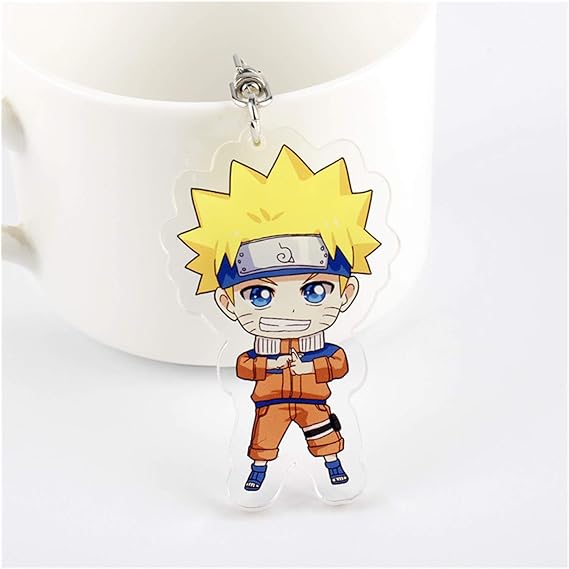 Playful Naruto Acrylic Keychain