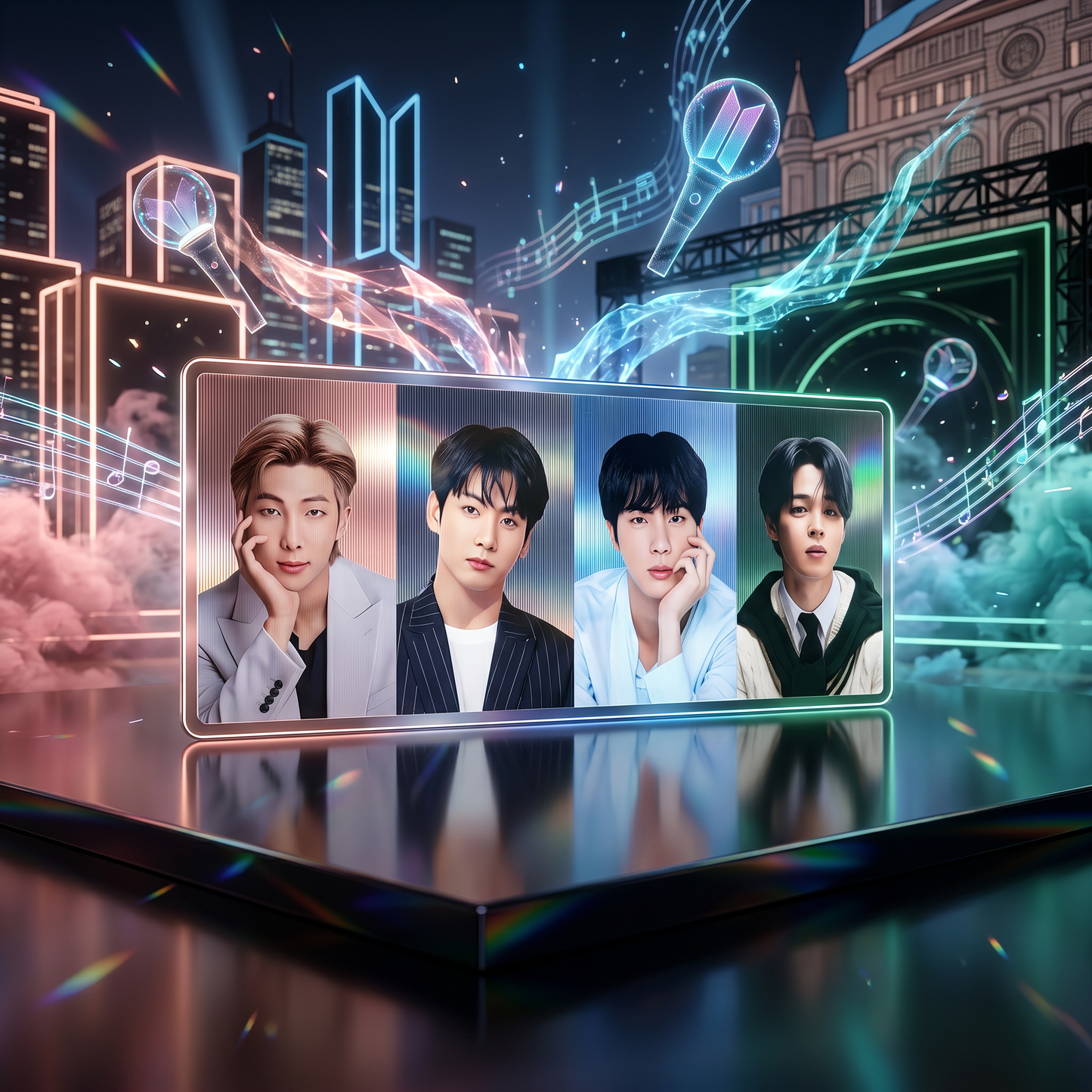 BTS 3D Stickers