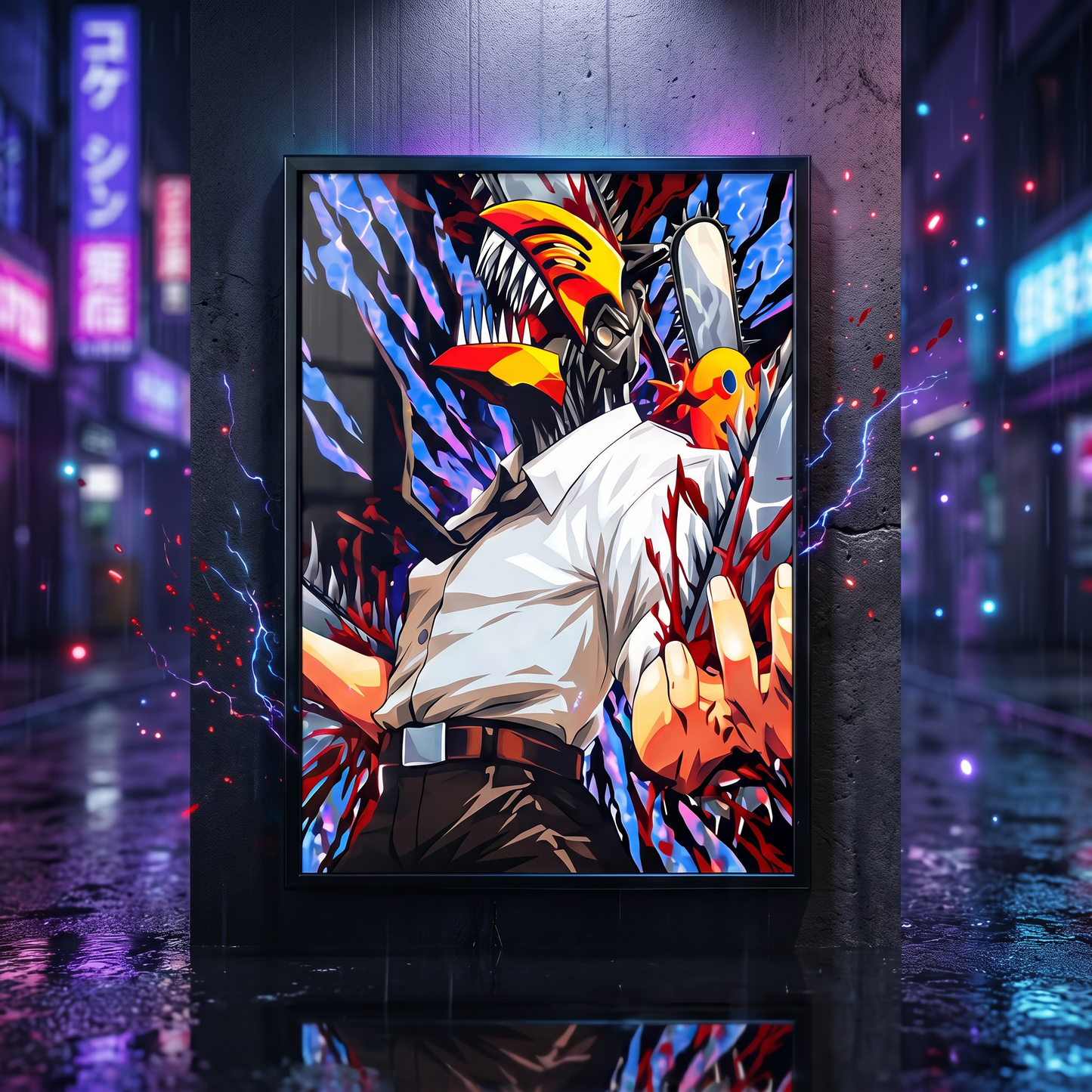 Chainsaw Man: Bloody Chaos 3D Poster