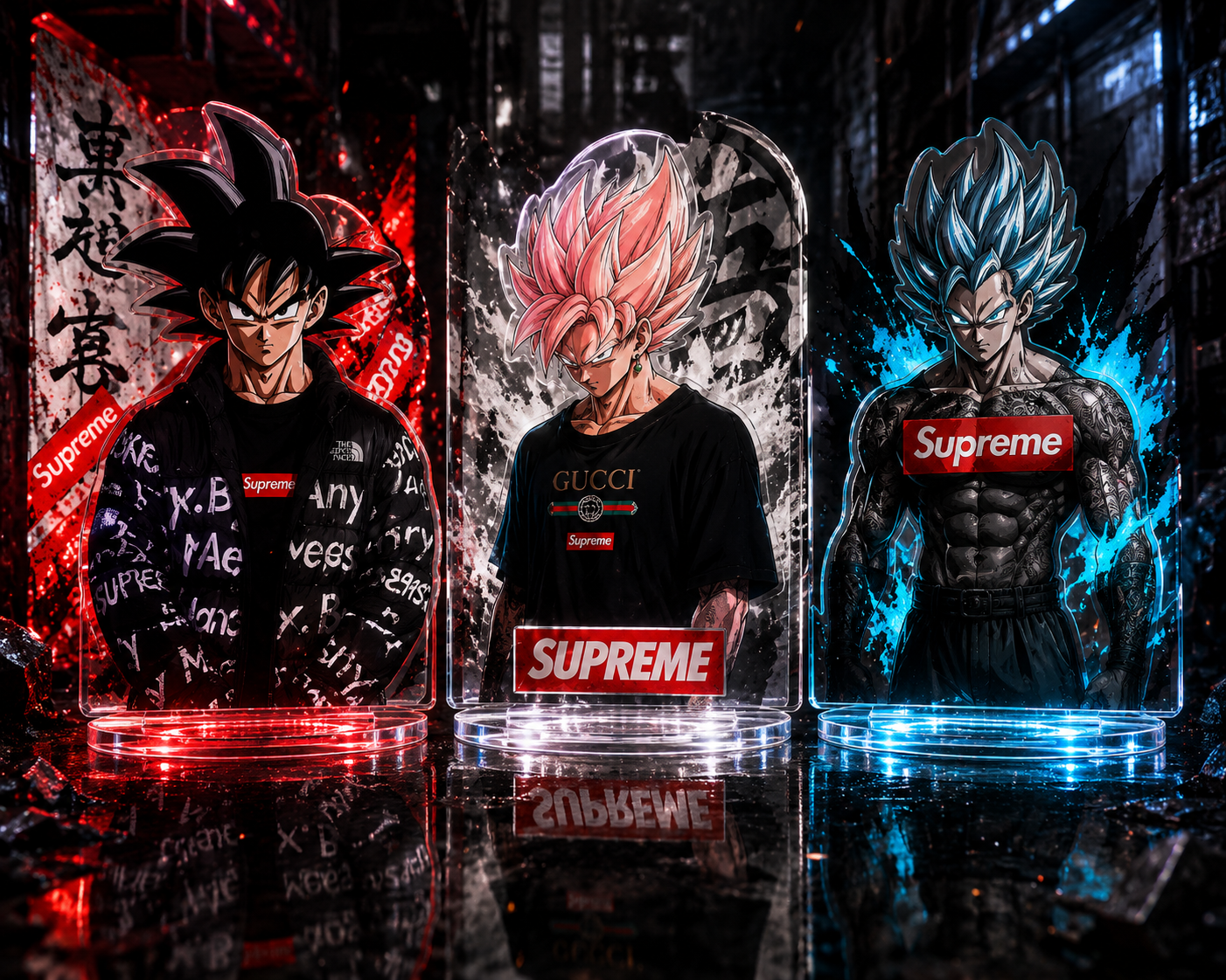Dragon Ballz: Goku 3D Stickers
