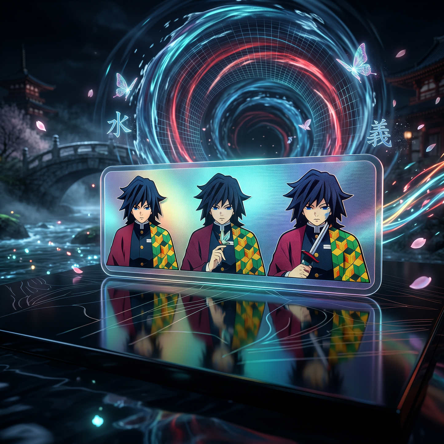 Hashira Elite Guard 3D Stickers