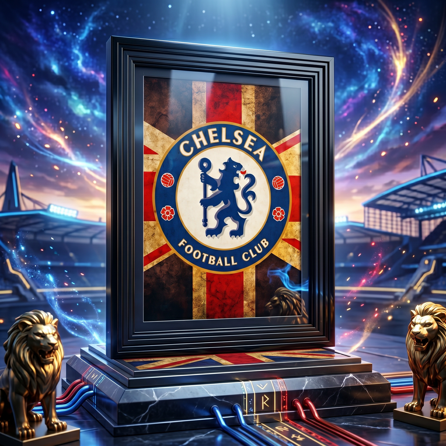 Football: Chelsea 3D Poster