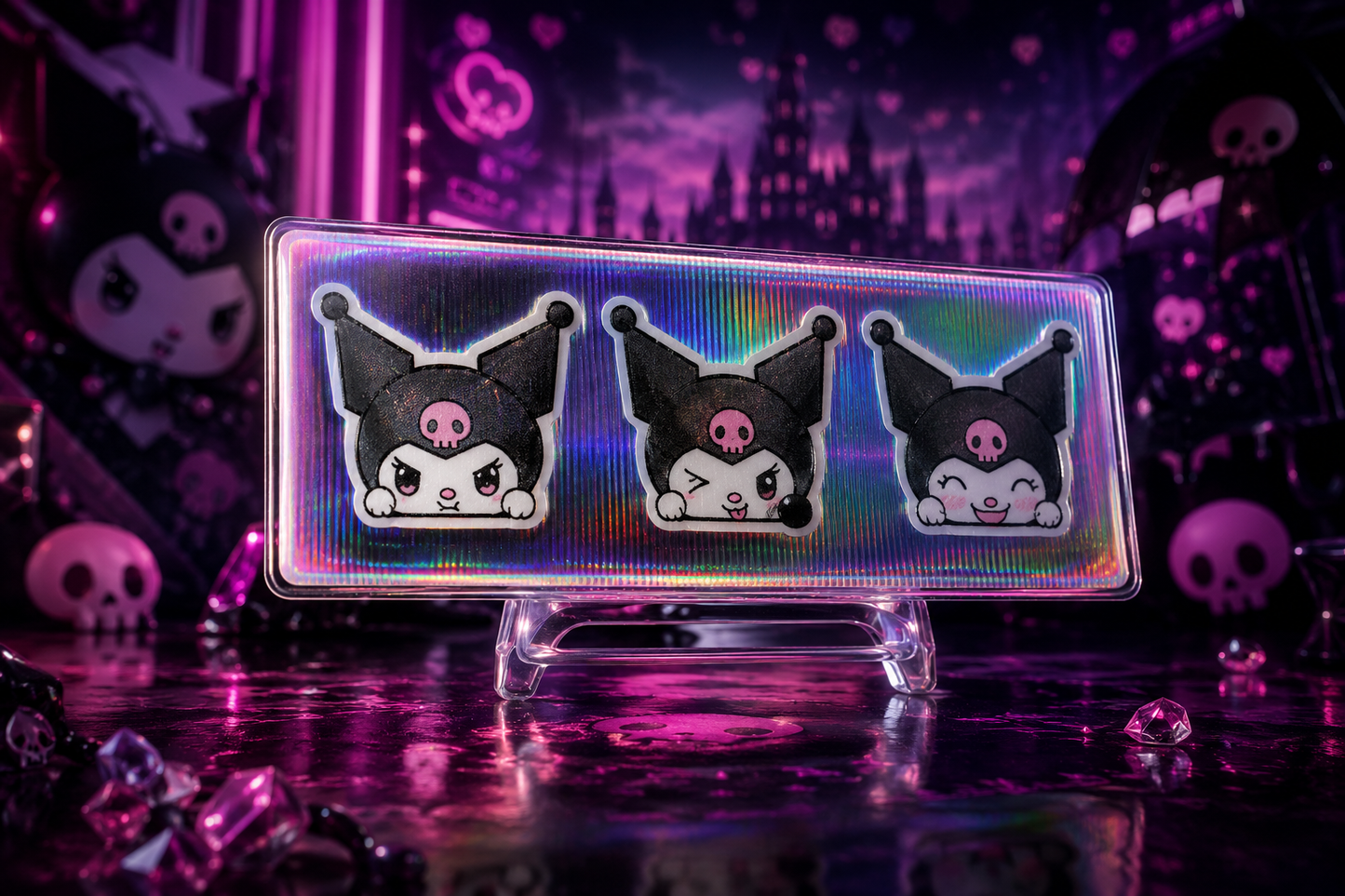 Sanrio: Kuromi 3D Sticker