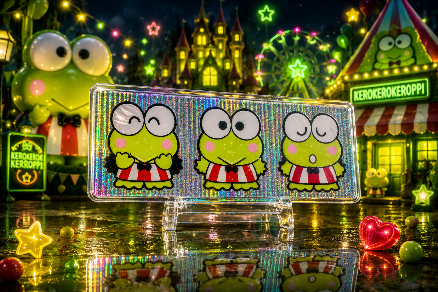 Sanrio: Keroppi 3D Sticker