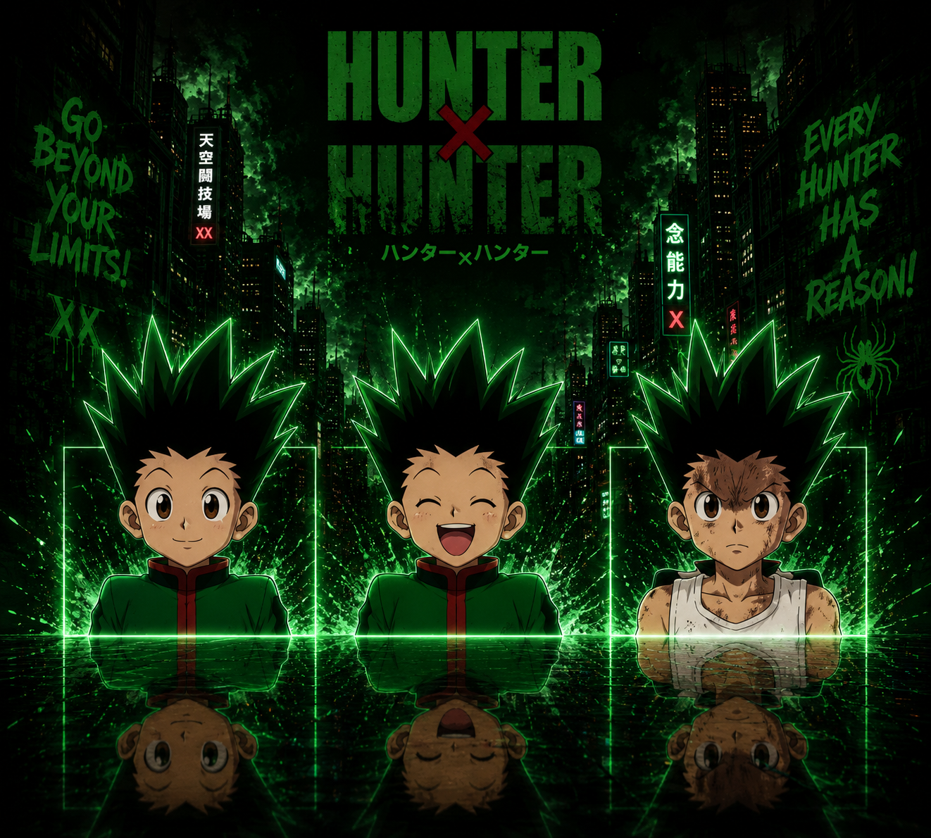 Hunter x Hunter: Gon Freecss 3D Sticker