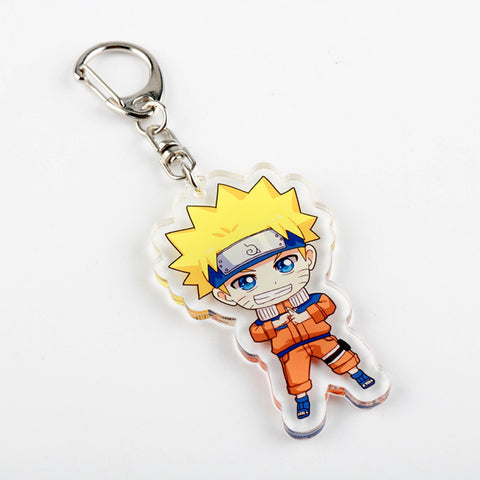 Playful Naruto Acrylic Keychain