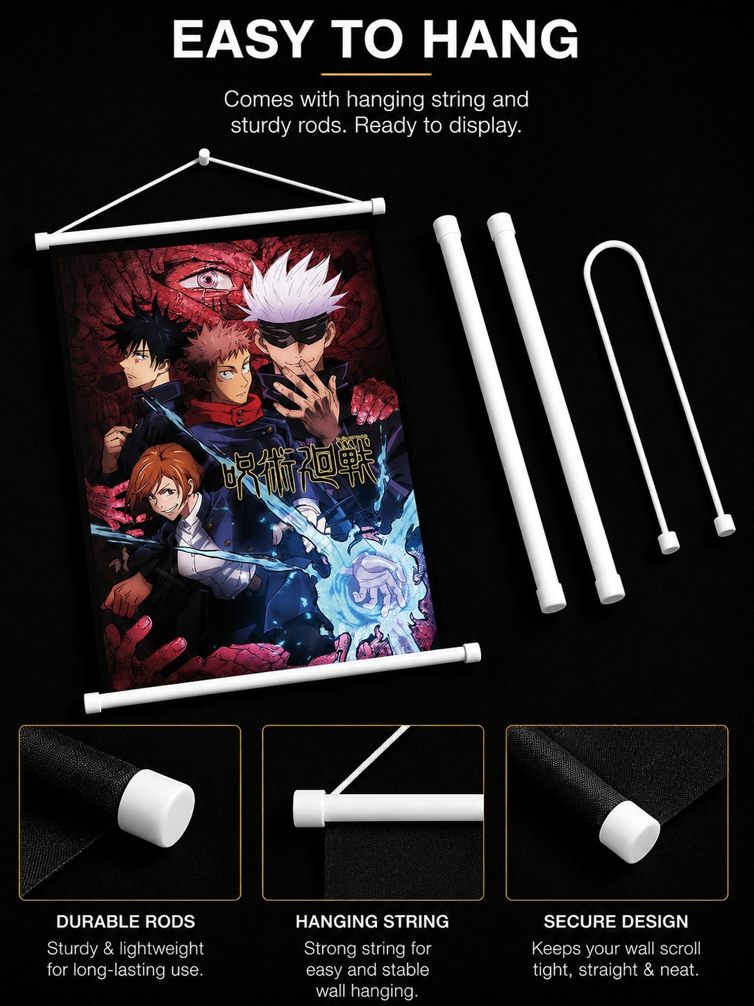 Jujutsu Kaisen: Tokyo High Wall Scroll