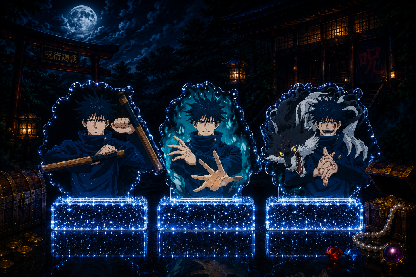Jujutsu Kaisen: Megumi 3D Sticker