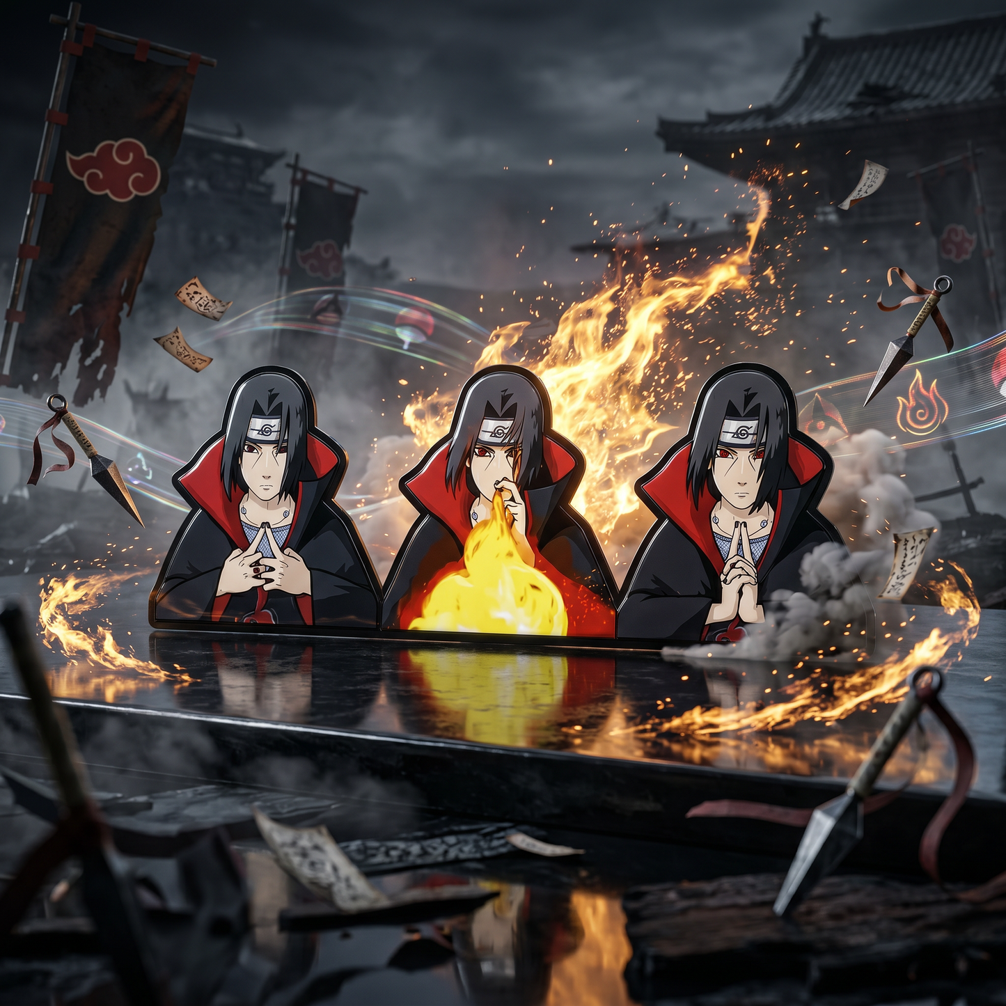 Itachi 3D Stickers