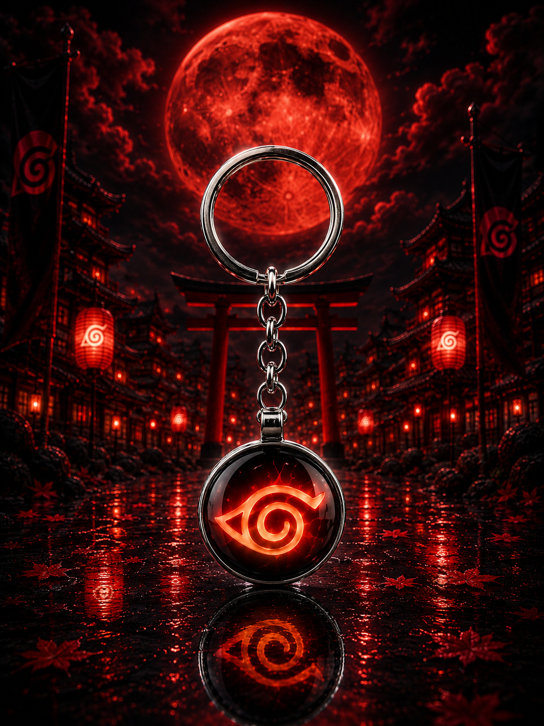 Naruto: Shinobi Arsenal & Clan Icon Keychains