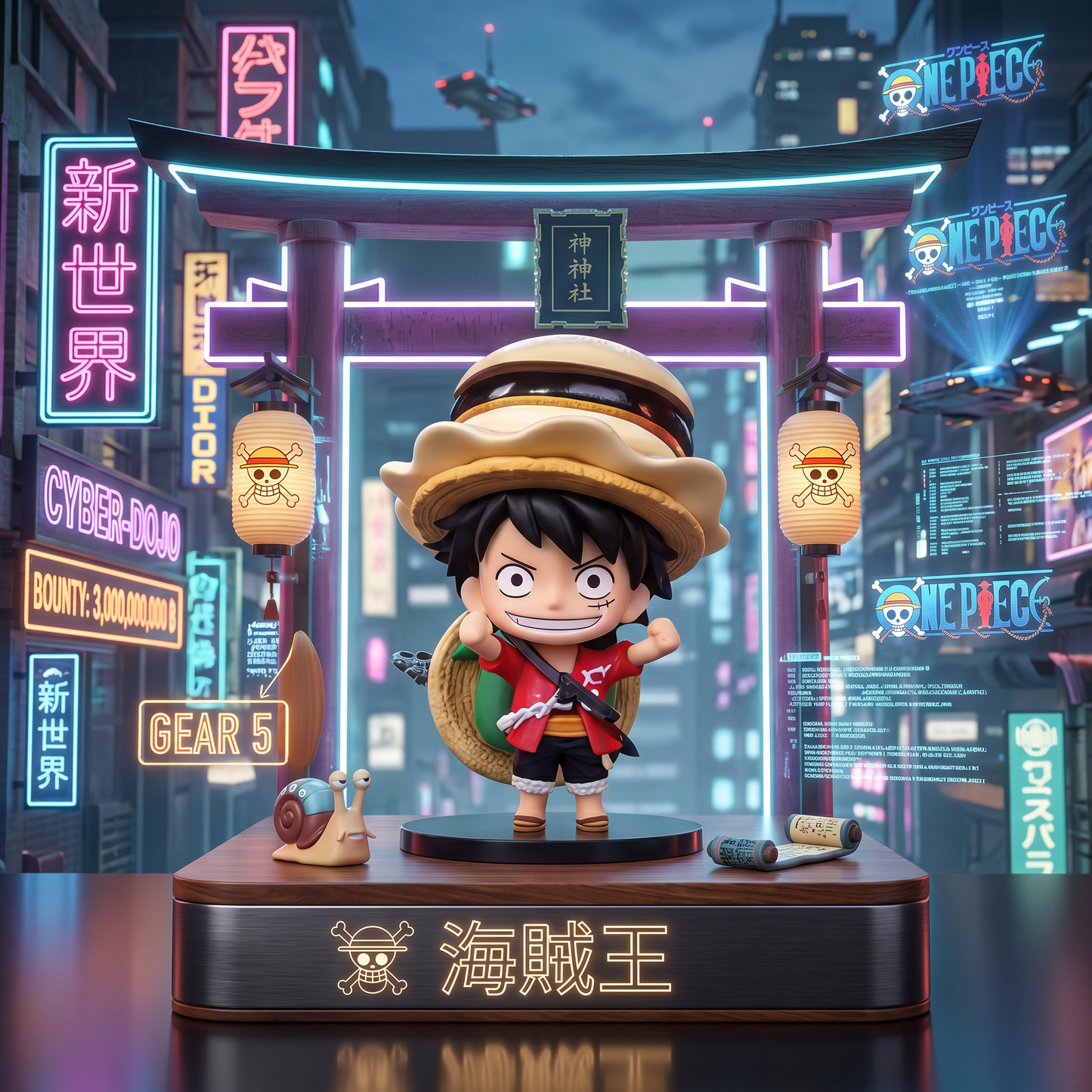 One Piece Street Collectible Minis