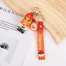3-Piece Charizard Keychain