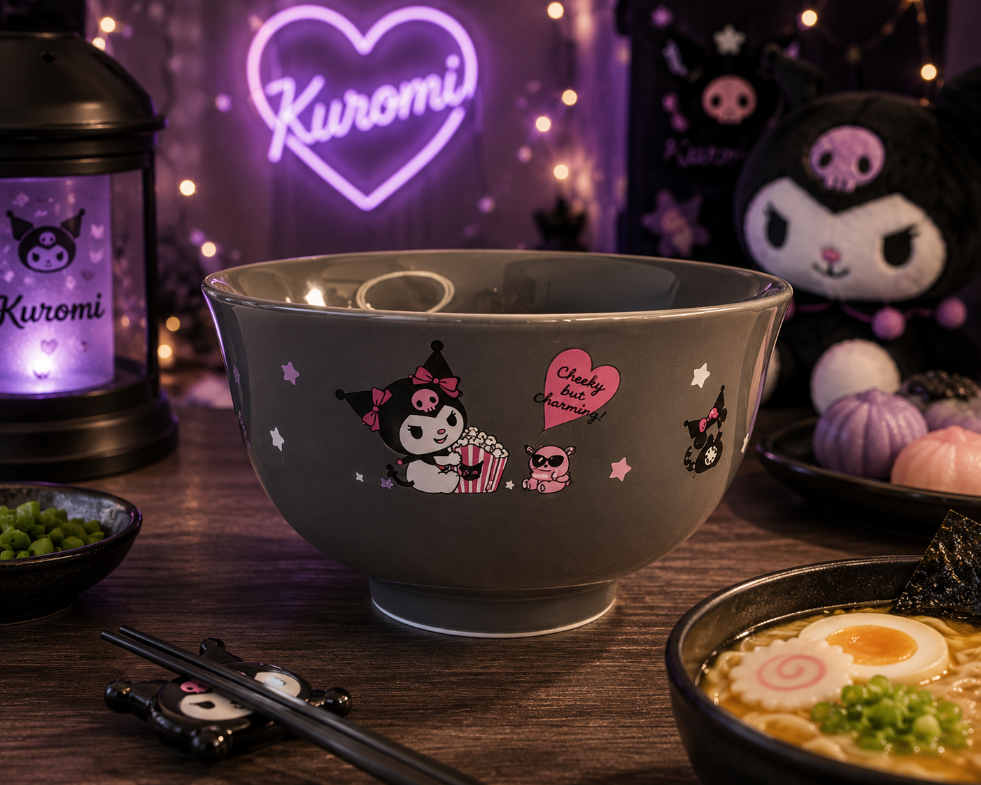 Sanrio Kuromi Ramen Bowl