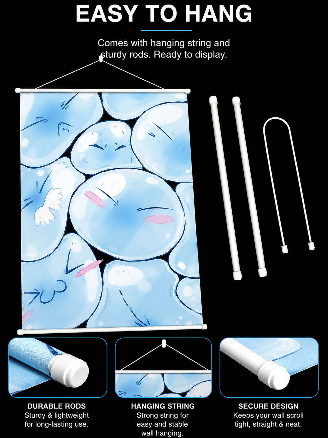 Reincarnated as a Slime: Rimuru Tempest Wall Scroll