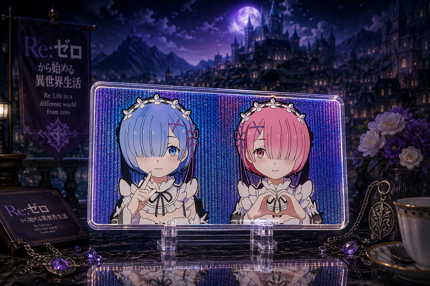 Re:Zero 3D Sticker