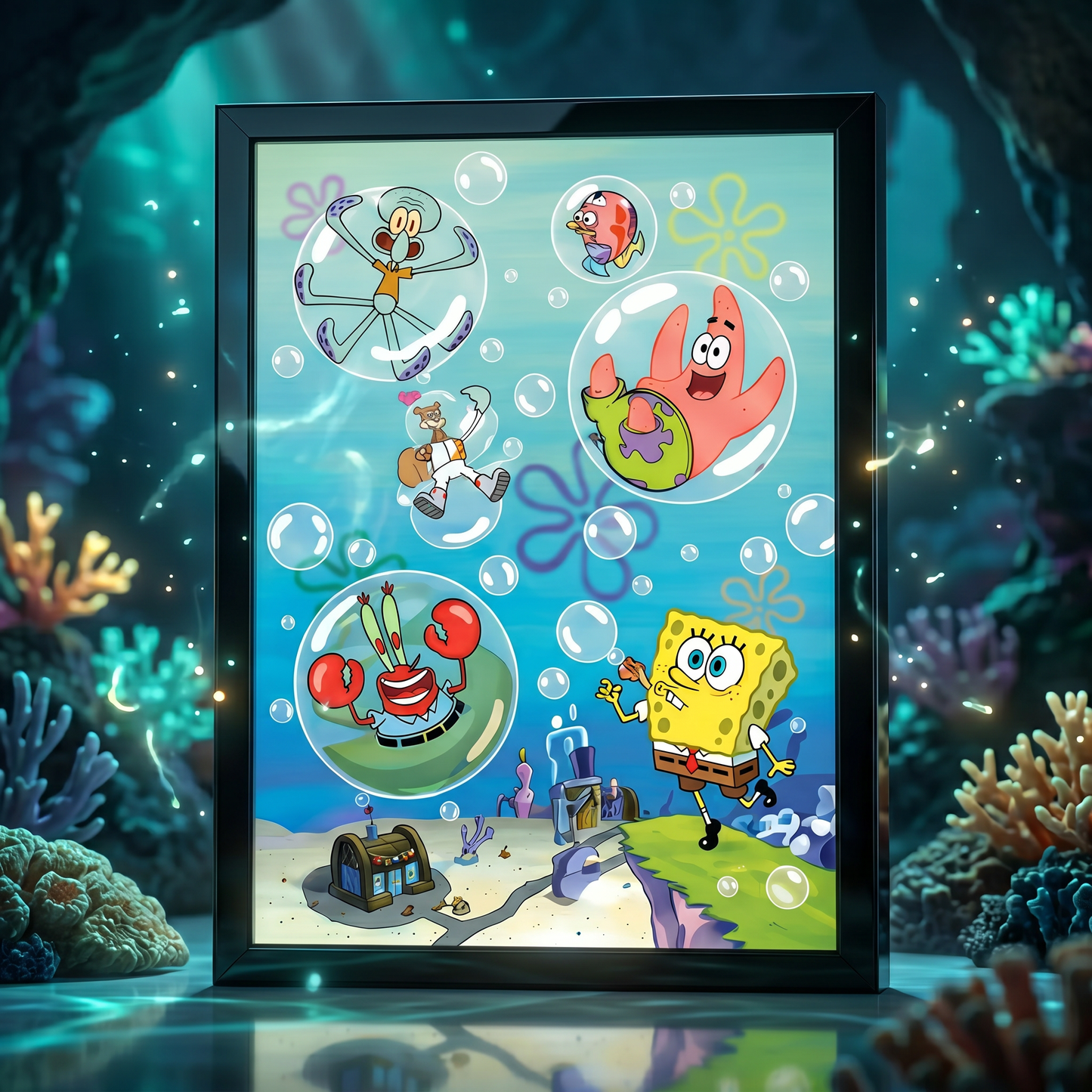 Spongebob: Bikini Bottom 3D Poster
