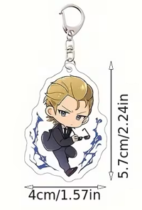 Woo Jinchul (The Iron-Willed Inspector) Chibi Acrylic Keychain