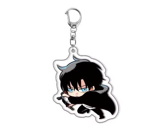 Sung Jinwoo (Shadow Monarch) Stealth Strike Chibi Acrylic Keychain