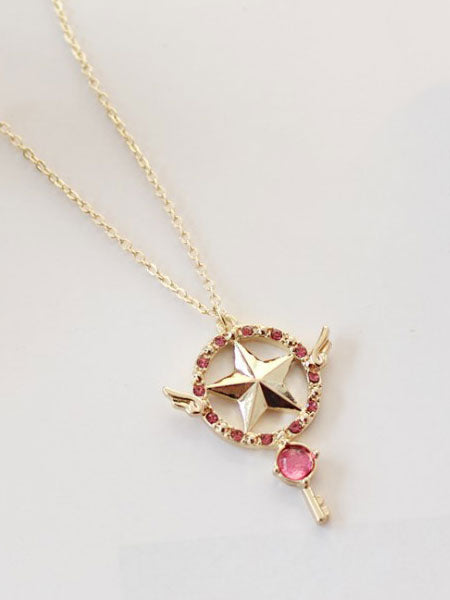 Sailor Moon Necklaces - Mars Crystal Wand