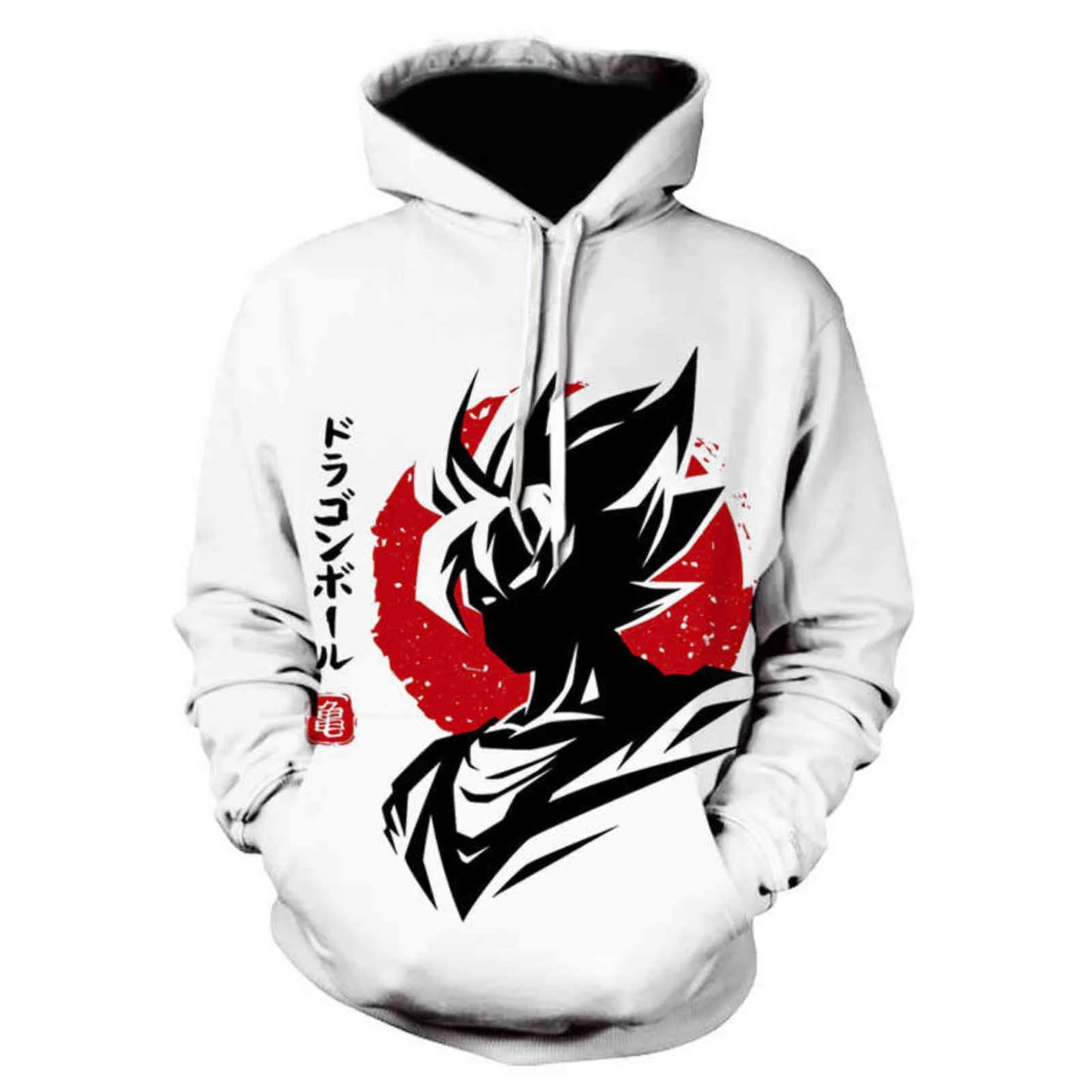 Goku Silhouette Pullover Hoodie