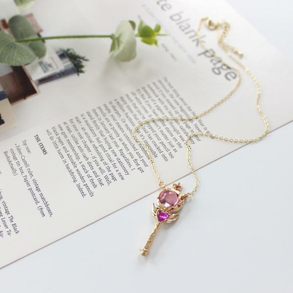 Sailor Moon Necklace - Cutie Moon Rod 