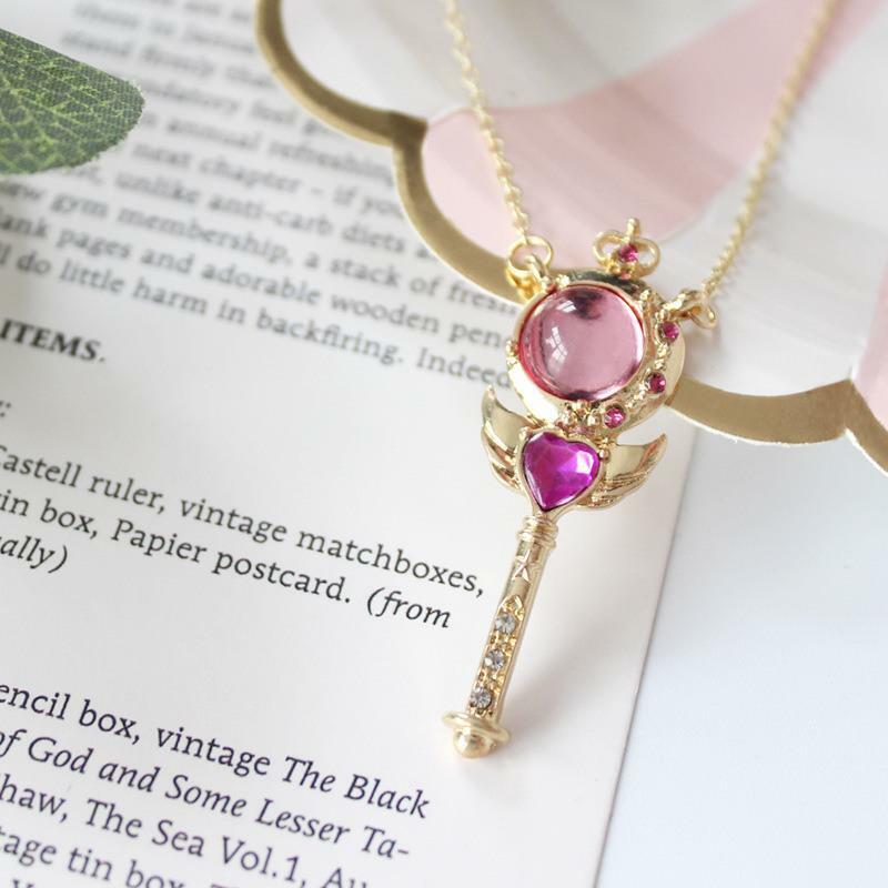 Sailor Moon Necklace - Cutie Moon Rod 