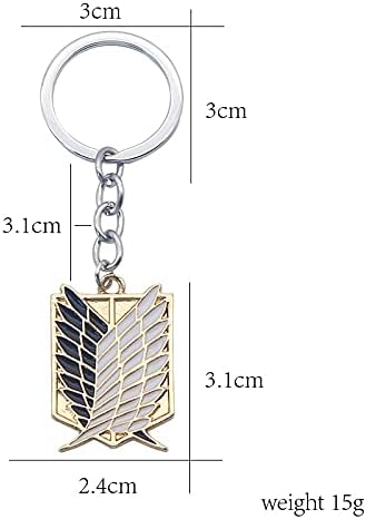 AOT Wings of Freedom Keychain