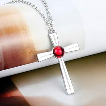 Vampire Knight-Inspired Cross Necklace