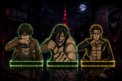 Eren Yeager 3D Stickers