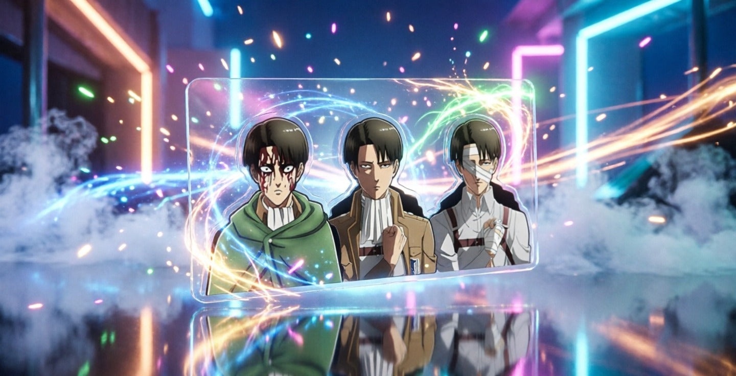 AOT: Character 3D Stickers