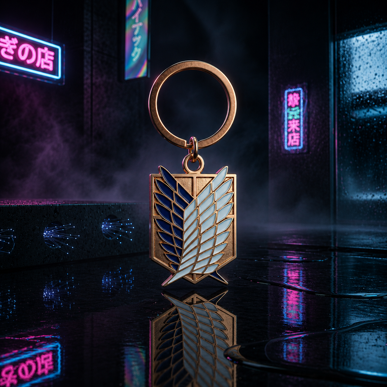 Attack on Titan: Military Regiment Keychains