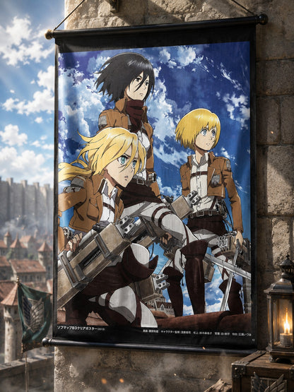 Attack on Titan: Defenders of the Wall Wall Scroll