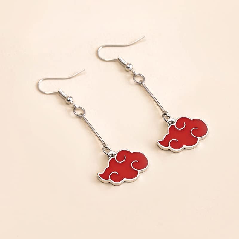 Akatsuki Hanging Earrings - Silver