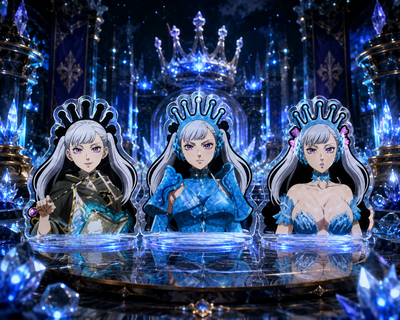 Black Clover: Noelle Silva 3D Sticker