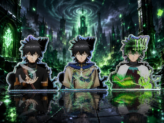 Black Clovers: Yuno 3D Sticker