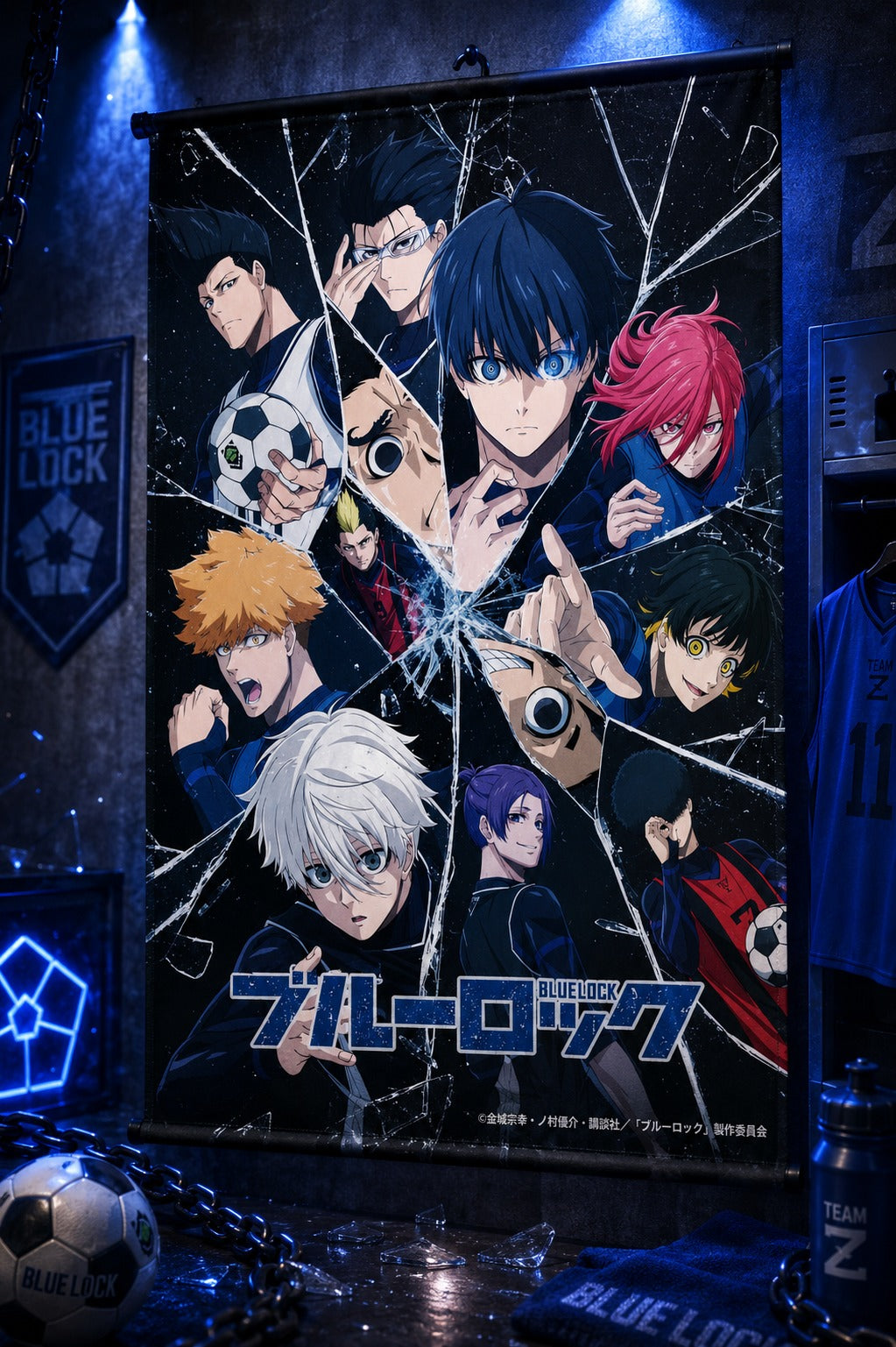 Blue Lock: Shattered Ego Wall Scroll