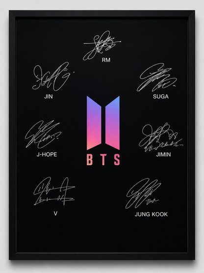 BTS: Signature Evolution 3D Poster