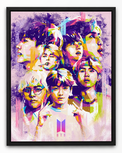 BTS: Artistic Unity 3D Poster