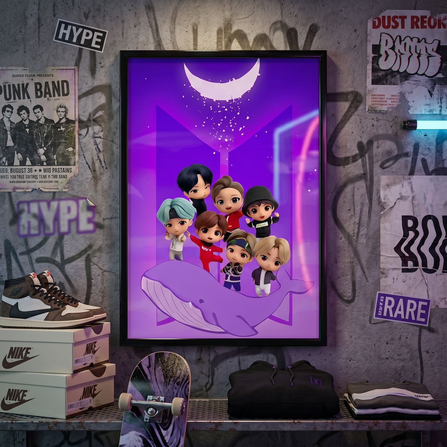 BTS: TinyTan Universe 3D Poster