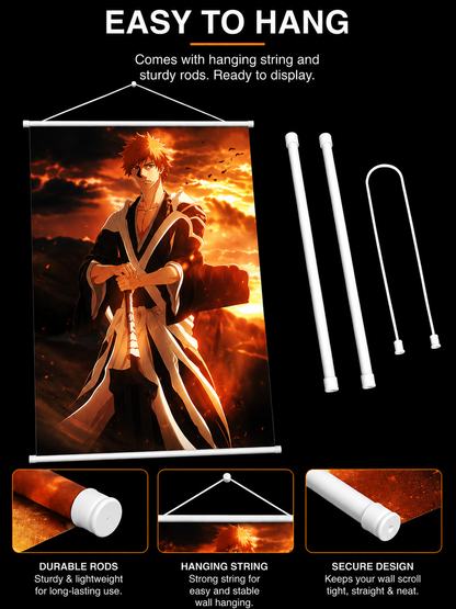Bleach: Ichigo Kurosaki Wall Scroll