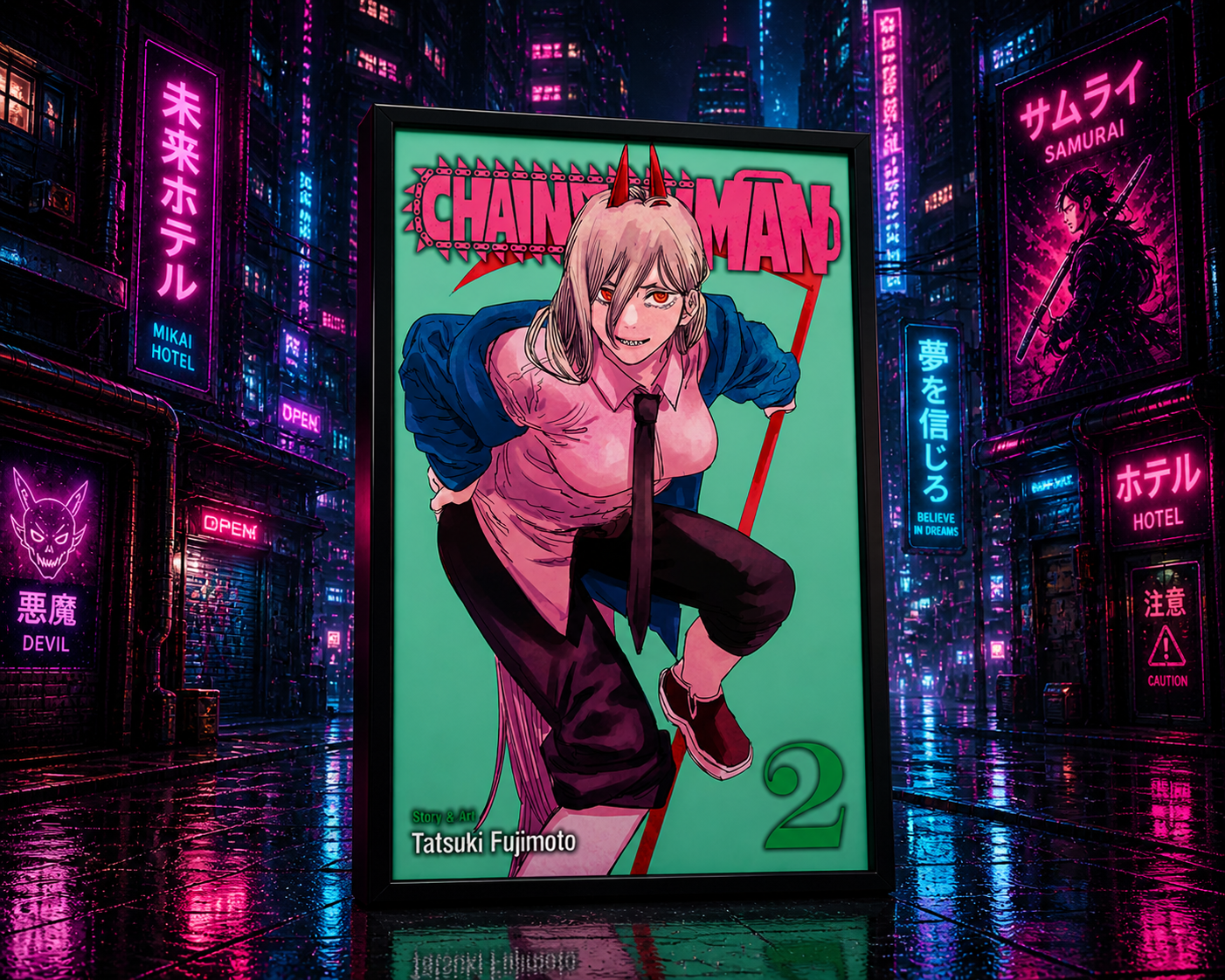 Chainsaw Man: Chaos & Control 3D Poster