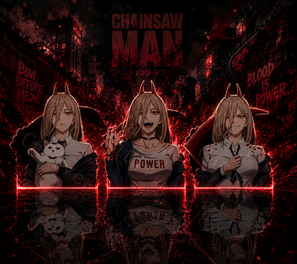 Chainsaw Man: Power 3D Stickers