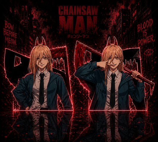 Chainsaw Man: Power 3D Stickers