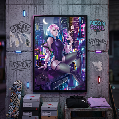 Cyberpunk: Edgerunners Neon Legends 3D Poster