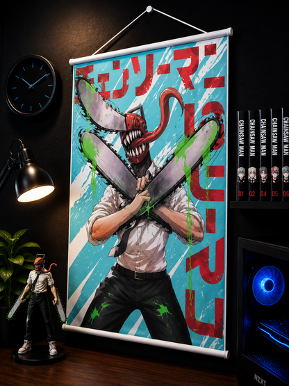 Chainsaw Man: Denji Wall Scroll