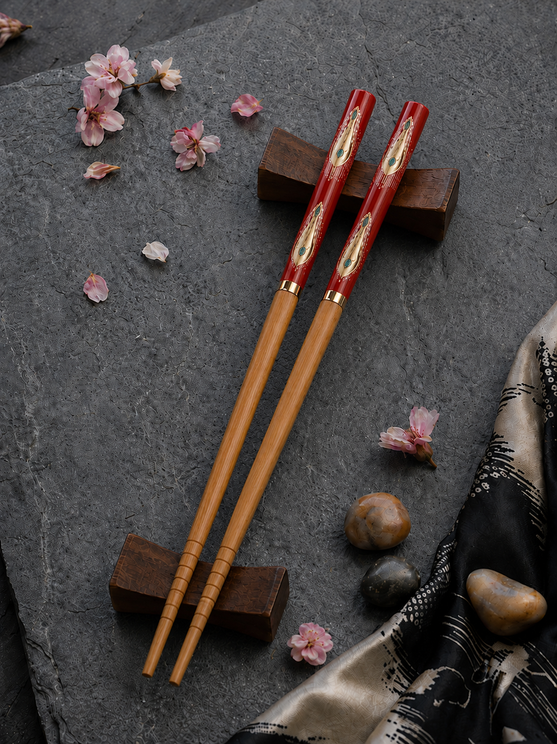 Ornate Bamboo Chopsticks