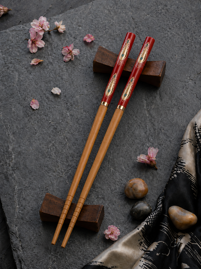Ornate Bamboo Chopsticks