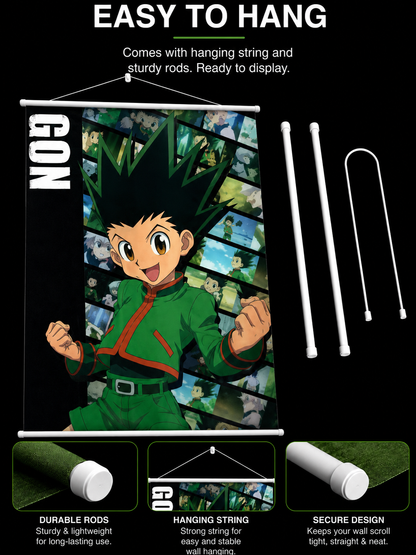 Hunter x Hunter: Gon Freecss Wall Scroll