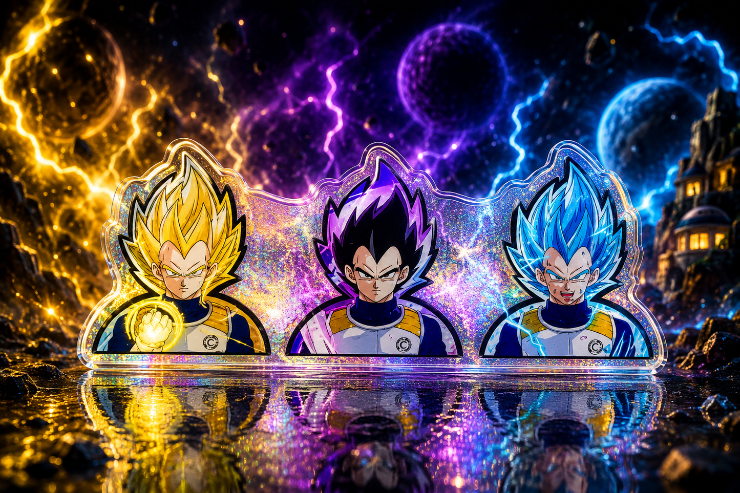 Dragon Ballz: Vegeta 3D Sticker